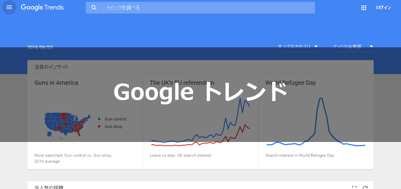 Googleトレンド